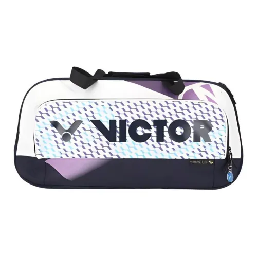 Victor Полиэстер Спортивные сумки Bright White Dark Purple Unisex