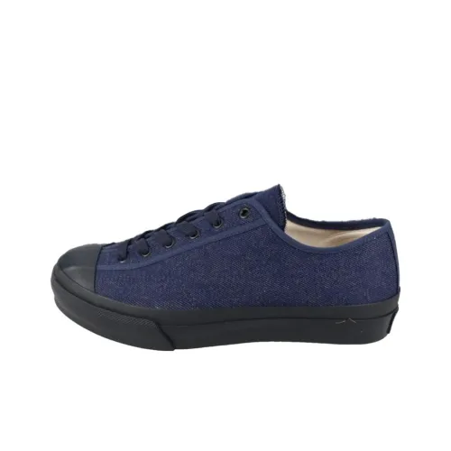 MoonStar Slip-resistant Abrasion-resistant Low-top Skateboard Shoes Unisex Blue МунСтар Противоскользящие Устойчивые к износу Низкие Кеды для скейтбординга Унисекс Синий