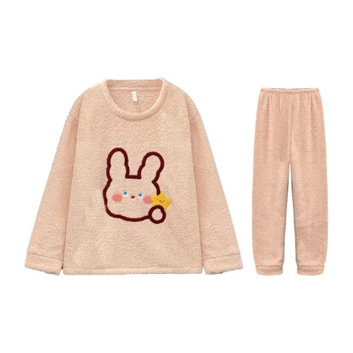 Qiao Ni Tong Cute Bunny Женские пижамные комплекты