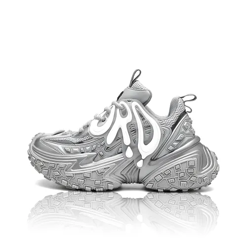 ORD Low-Top Silver Slip-On Унисекс