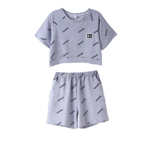 Fun Rabbit Pajama Комплект Женский Фотиния Серый