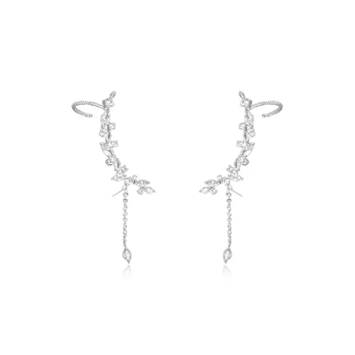 SHEEHHYY Сплав Циркон Серьги Унисекс