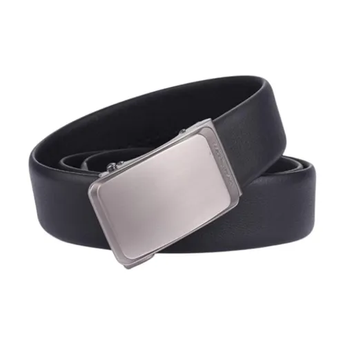 Hush Puppies Ремни из коровьей кожи Мужской Черный Ширина 3,5 см