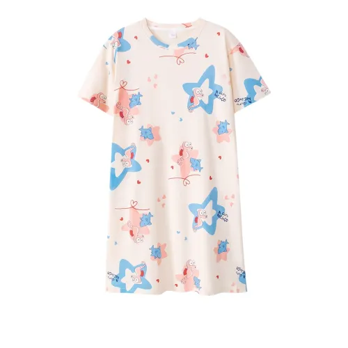 Huggy Kissy Ночная сорочка Женская Абрикос