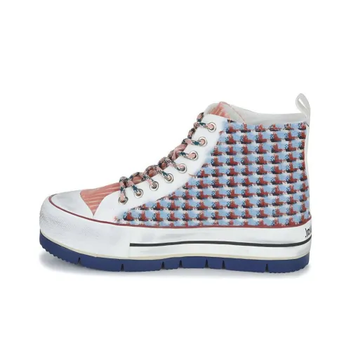 Desigual High Топ Кроссовки для скейтбординга Женские Белые