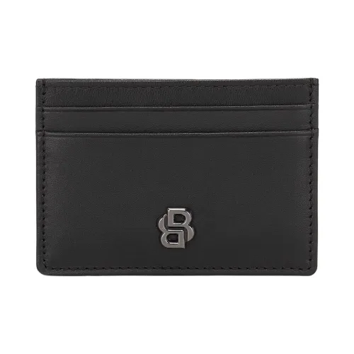 BOSS Кожа Держатель для карт Мужской Черный