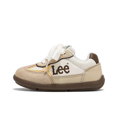 LEE KIDS Скейтбординг Обувь Низкий Топ Бежевый Абрикосовый Детский