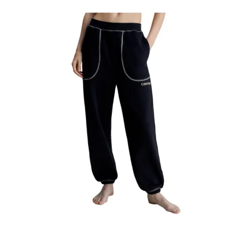 CK Calvin Klein Jogger Пижамные штаны Женские Черные
