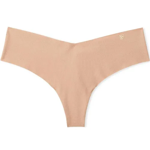 Victoria's Secret Розовый No Show No Show Стринг Panty Бежевый Нижнее белье Женские 1 шт Пралине