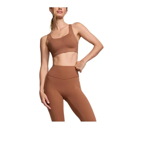 Victoria's Secret Розовый Featherweight Max Спортивный Бюстгальтер Карамельный Бюстгальтер Женские Карамель