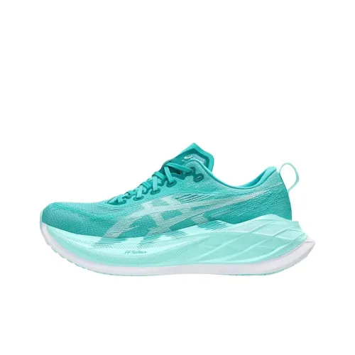 ASICS SUPERBLAST 2 Устойчивый к истиранию Низкий Топ Марафон Тренировочные Беговые кроссовки Race Мужские Циановый