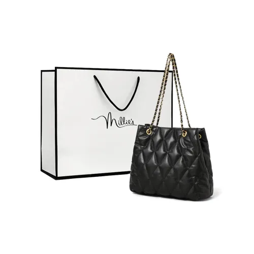 MILLIE'S Сумка через плечо из коровьей кожи сумка на плечо обычная женская черная