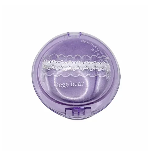 Gege Bear Телесный Прозрачный Настройка Пудра Контроль Жирности Питательная Вечерняя Кожа Тон Легко Смешиваемый 8г Коробка