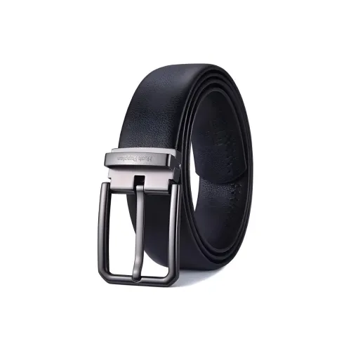 Hush Puppies Ремни из коровьей кожи Мужской Черный Ширина 3,4CM