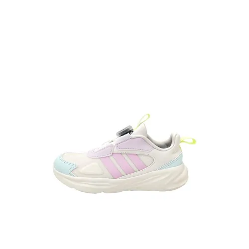 Adidas Ozelle Детская беговая обувь Low Top Бежевый/Розовый/Синий Kids
