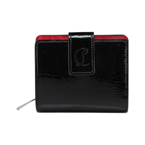 CL Loubi Лакированная кожа Кошелек Женские Черный