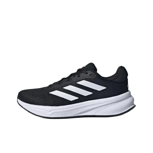 Adidas Response 2,0 Беговые кроссовки Низкий топ Черный Женский
