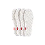 [2 пачки] Хлопок в ромбовидном узоре - смесь льна | Влагоотводящий, Дышащий, Устойчивый к запахам