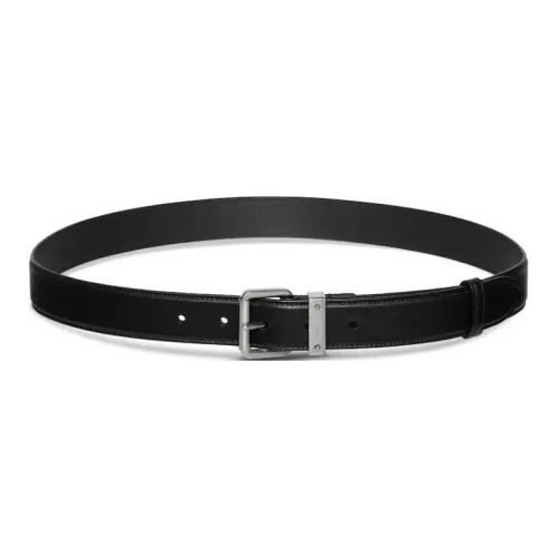 GUCCI Кожаные ремни Женские Черный Ширина 3 см