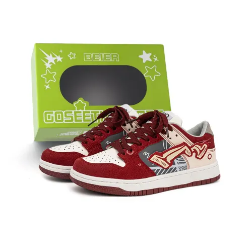 BEIER Низкие кроссовки для скейтбординга унисекс