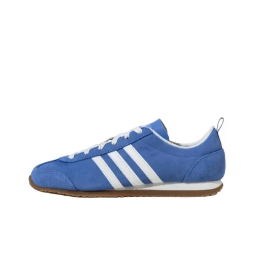 Adidas VS JOG 2,0 Устойчивый к истиранию Низкий Топ Повседневная обувь Унисекс Синий