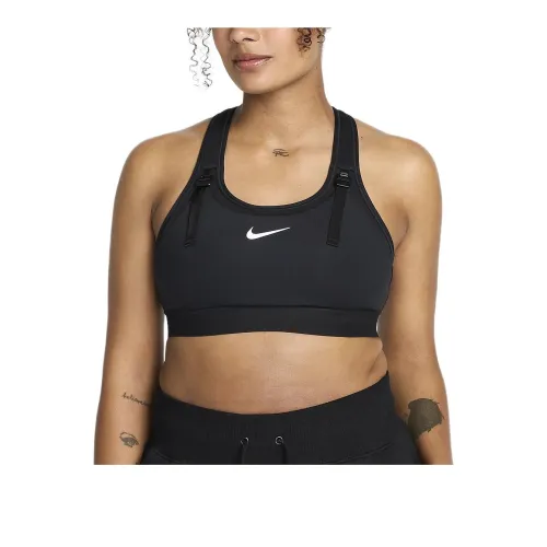 NIKE Swoosh Черные Женские Бюстгальтеры