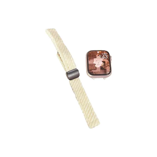 Часы Mr. Strap Полоска Apple Совместимость 125~210 мм 44 мм Вельвет Материал