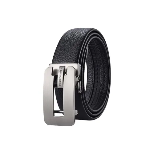 Hush Puppies Ремни из коровьей кожи Мужской Черный 3,5CM