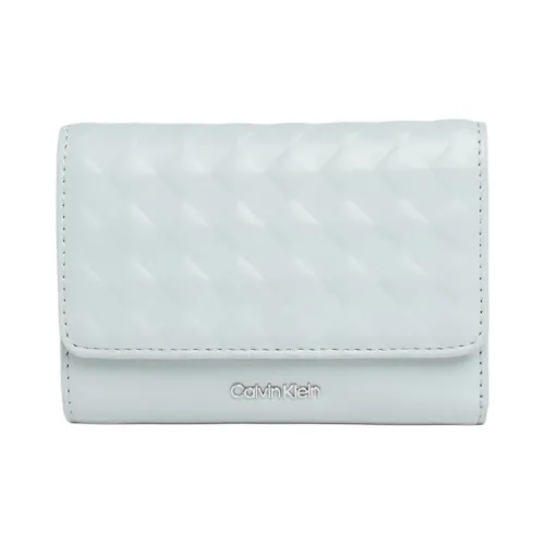 Calvin Klein Переработанный полиэстер Кошелек Мини Женский Светло-синий