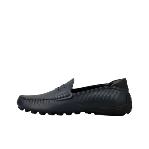 TOD'S Лоферы Синий Черный Унисекс
