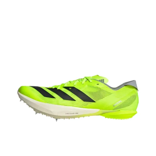 Adidas Adizero Ambition Амортизация Устойчивый к истиранию Дышащие Низкие Кроссовки для бега по пересеченной местности Унисекс Зеленый