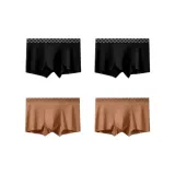 4 шт [Коричневый *2 + Черный *2]