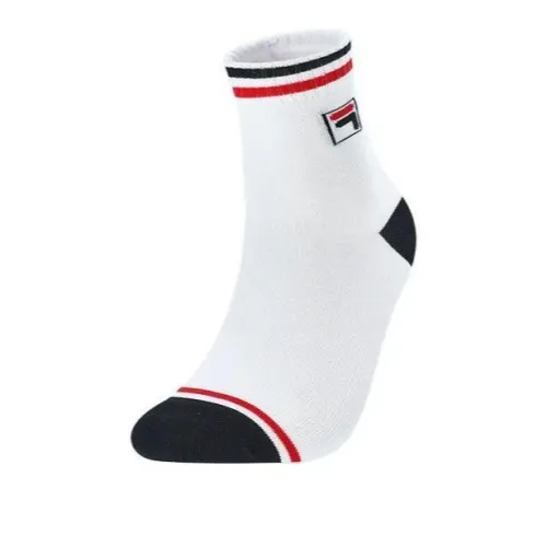FILA 1 шт Стандартный белый Женские MID Носки до икры