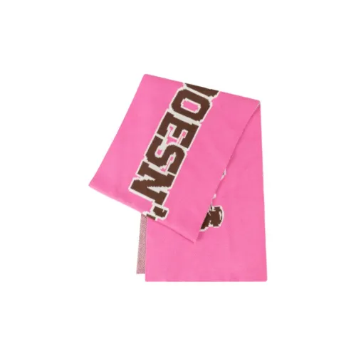 CHUU Cotton Knit Шарфы Женские Розовый