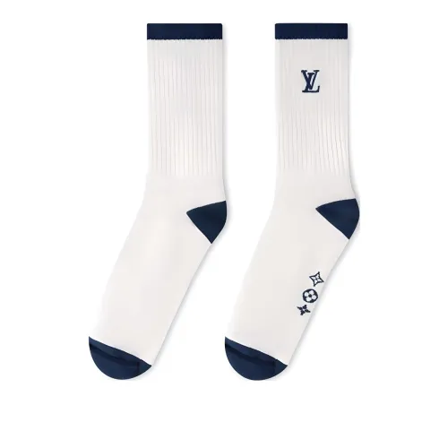 LOUIS VUITTON SS24 Носки Crew Мужские 1 Пачка Белые