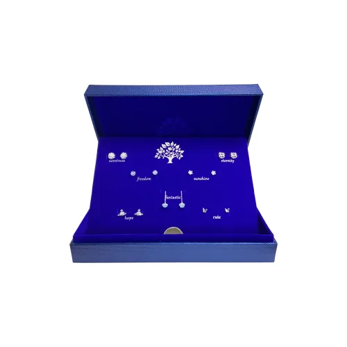 ERXI Серьги-гвоздики из стерлингового серебра 925 пробы для женщин