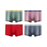 4 пачки (Серый зеленый + Розовый фиолетовый + Красный + Темно-зеленый)