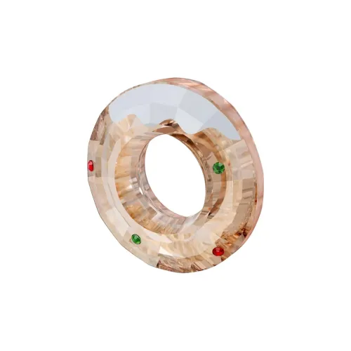 Серьги Crystal Swarovski Unisex Золото