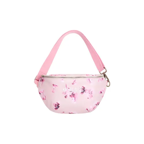 LiNing Sakura Ткань Сумка через плечо Стандартная Унисекс Розовая