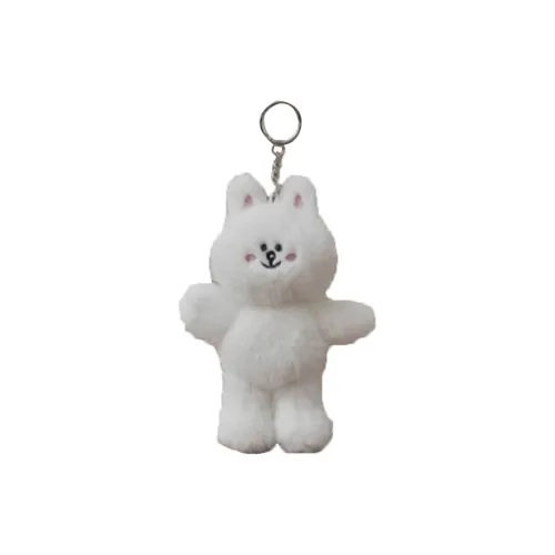 LINE FRIENDS LINE FRIENDS HUG BROWN Collection Cute Сумка Подвесная Кукла Плюшевый Брелок 14 см Рекомендуемая Высота