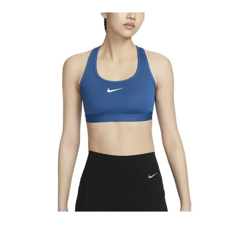 nike Swoosh Средняя поддержка Бюстгальтер Женский Дворец Синий