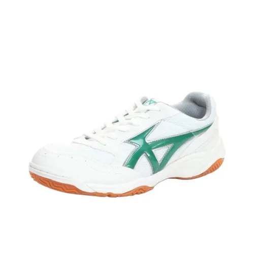 MoonStar Тренировочные кроссовки Low Top Белый/Зеленый Унисекс