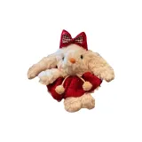 Новогодний Счастливый Кролик с подвеской в виде уха