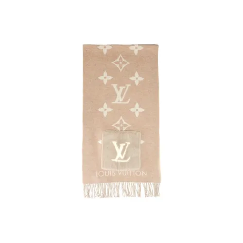 LOUIS VUITTON Кашемировые вязаные шарфы для женщин