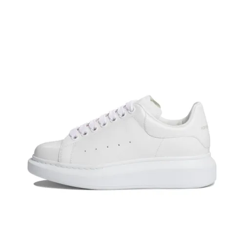 Alexander McQueen Oversized Sneaker Low Топ Кэжуал Женские Белые