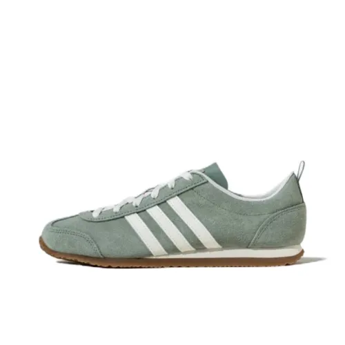 Adidas VS JOG 2,0 Немецкая армейская обувь Low Top Серый Зеленый Унисекс