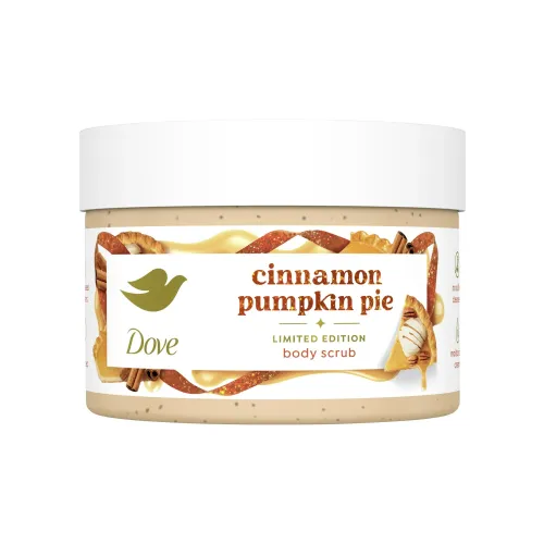 DOVE Корица Тыква Pie Центральная часть Скраб 298 г Увлажняющий Очищающий