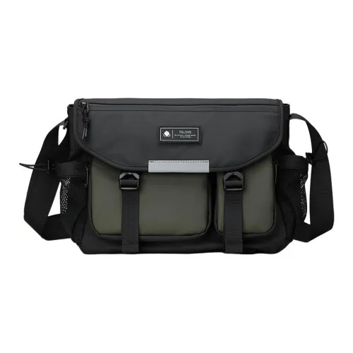 Fillove Crossbody сумки Черный и Зеленый Мужской