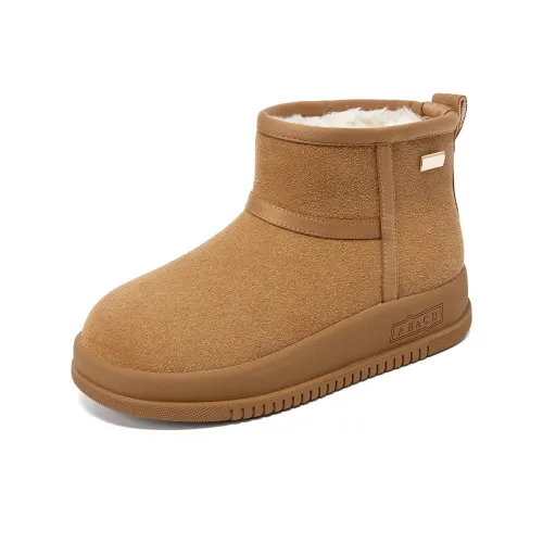 La Chapelle Термостойкий Устойчивый к Износу Короткие Снежные Ботинки Женские Желтые