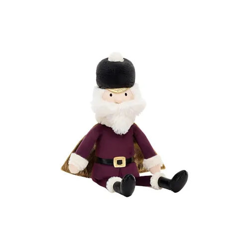 JELLYCAT Grand Платье UP Collection Ореховый цвет Staple Король Куклы Плюшевая кукла 31 см Высота в сидячем положении